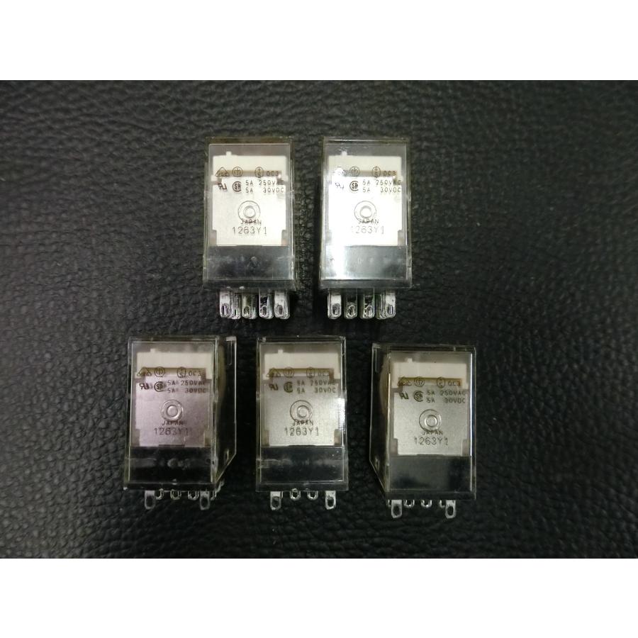 オムロン（OMRON） 未使用 ミニパワーリレー 100/110V 制御盤用リレー 