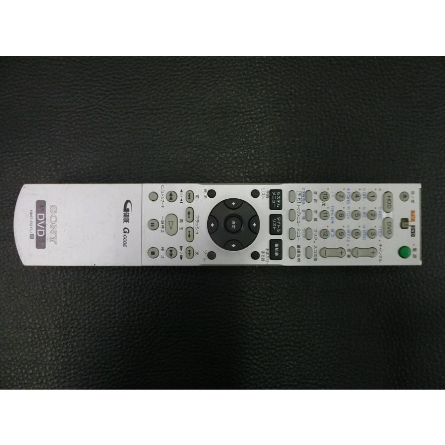 中古 ソニー SONY DVD プレーヤー テレビ TV GCODE GGUIDE HDD リモコン RMTD213J 管理No