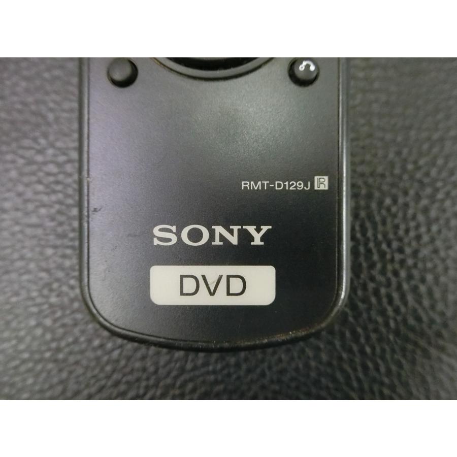 中古 SONY ソニー DVD デッキ テレビ TV リモコン 型式: RMT-D129J 管理No.36629｜junkyardchikuwa｜04