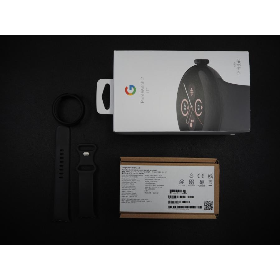 Google グーグル ピクセルウォッチ2 Pixel Watch 2 LTE ブラック Google グーグル ピクセルウォッチ2 Pixel Watch 2 LTE ブラック