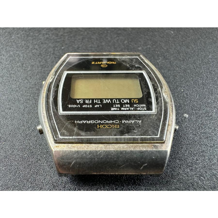 リコー（RICOH） リクォーツ RICOH RIQUARTZ アラームクロノグラフ