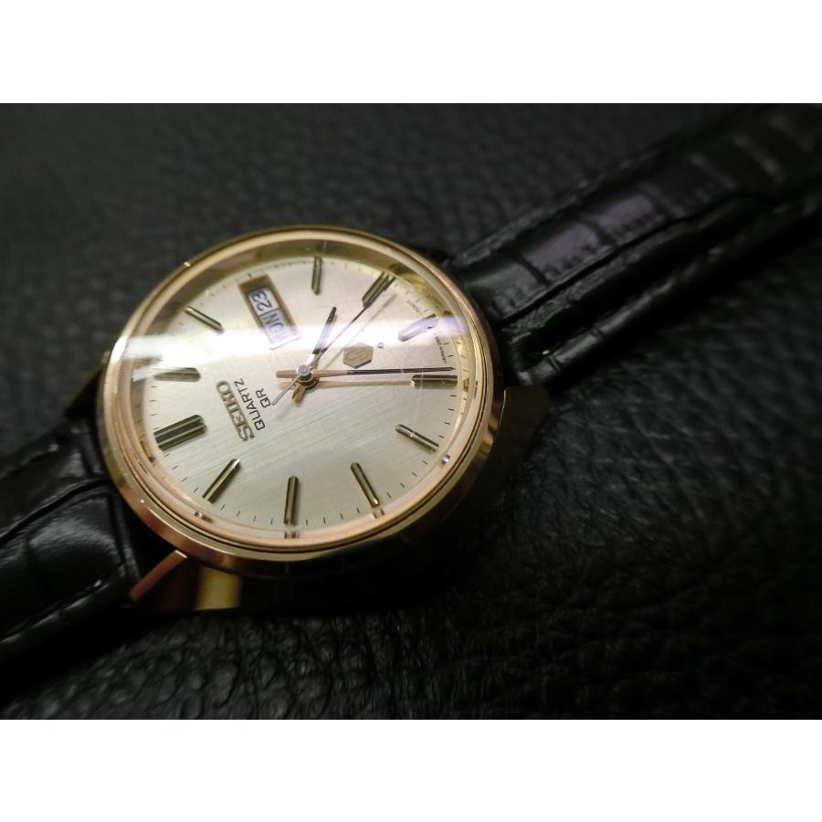 SEIKO（セイコー） クォーツ QUARTZ QR アナログ時計 3針 デイデイト