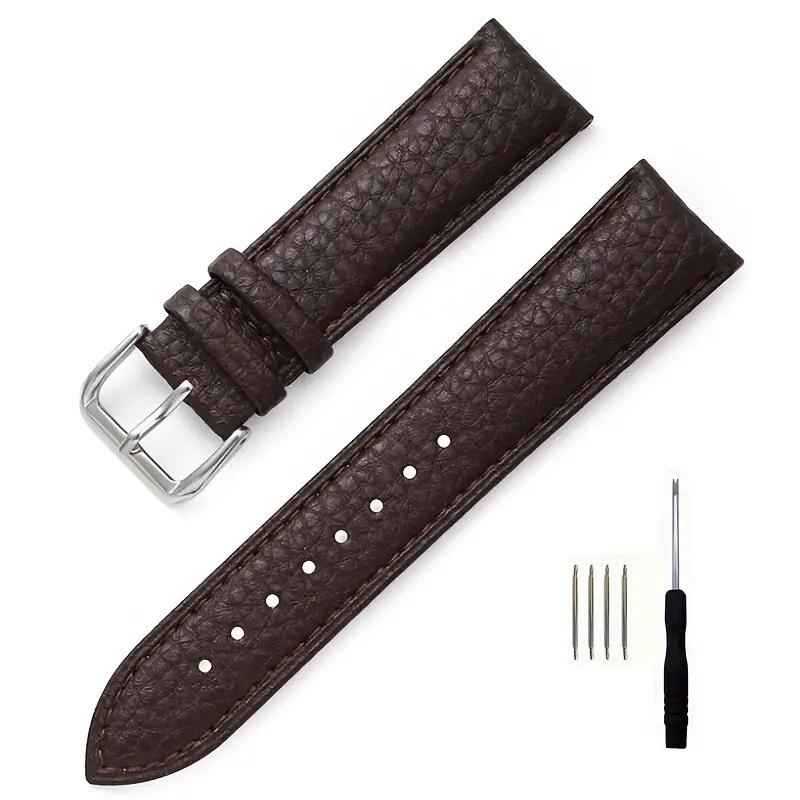 新品 時計用 ベルト ウォッチバンド 材質: レザー（シュリンクレザー
