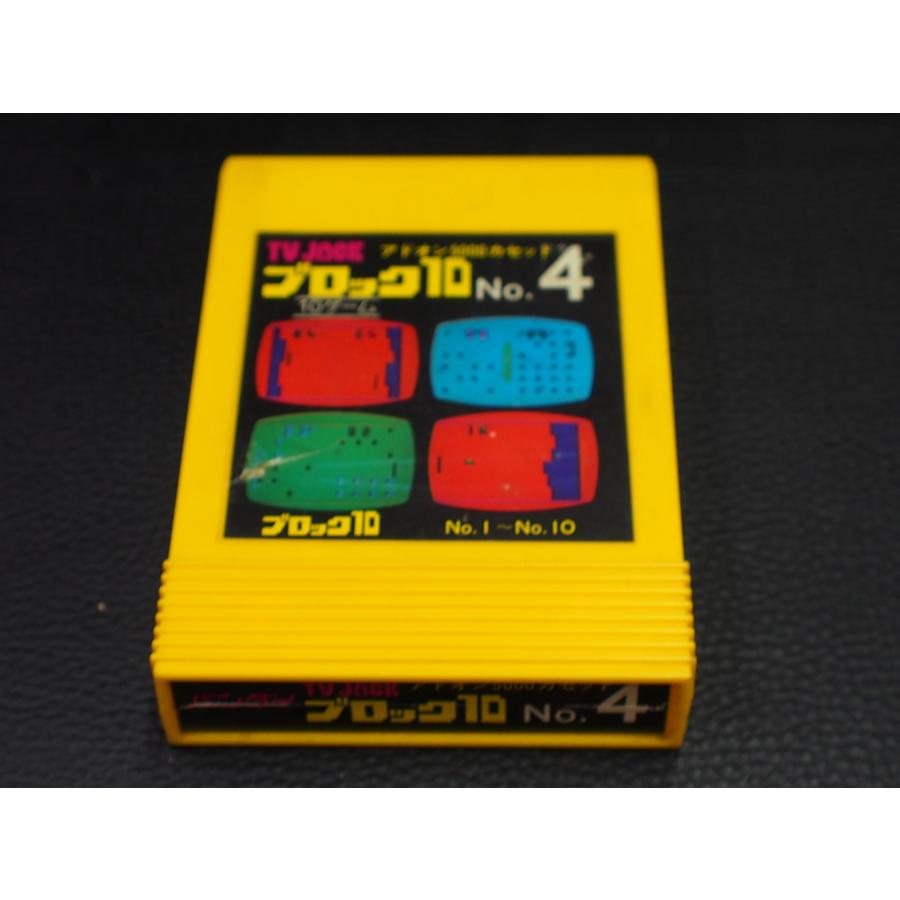 ビデオメートテレビジャック  BANDAI VIDEO MATE ALL COLOR TV JACKアドオン5000カセット TV JACK ブロック10 10ゲーム No.4 管理No.37406_4