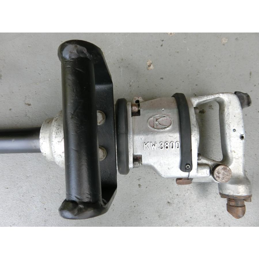 中古 空研 エアーインパクトレンチ KW3800 KW-3800トラック タイヤ 