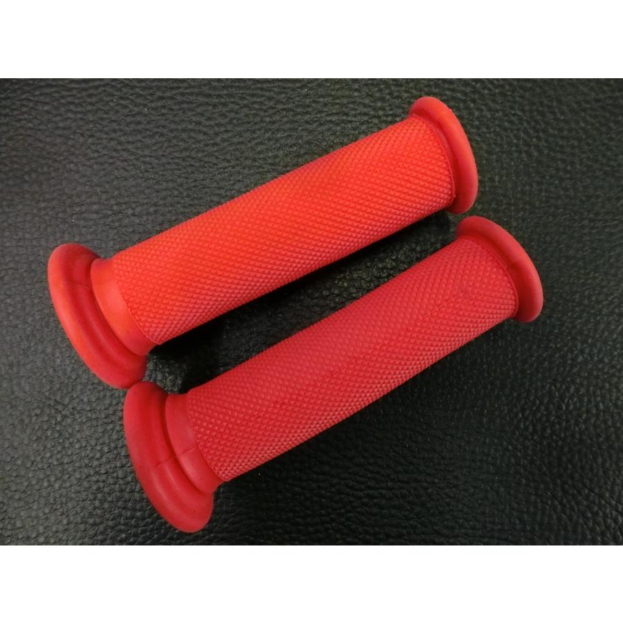 パソコン 未使用 ダイヤグリップ 非貫通 レッド 全長：115mm 左22mm/右25mm 7/8