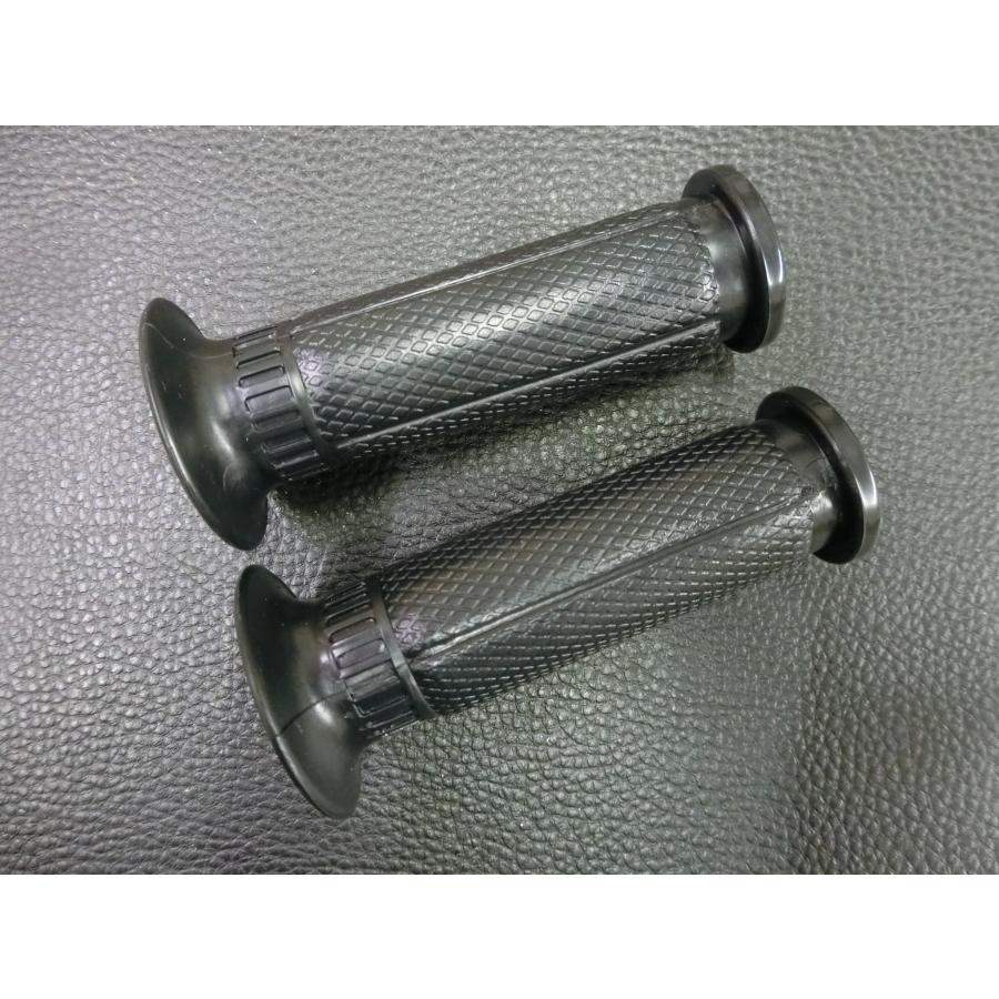 寸法　確認用 未使用 原付用 汎用 グリップ 非貫通式 全長: 112mm グリップ内径: 左