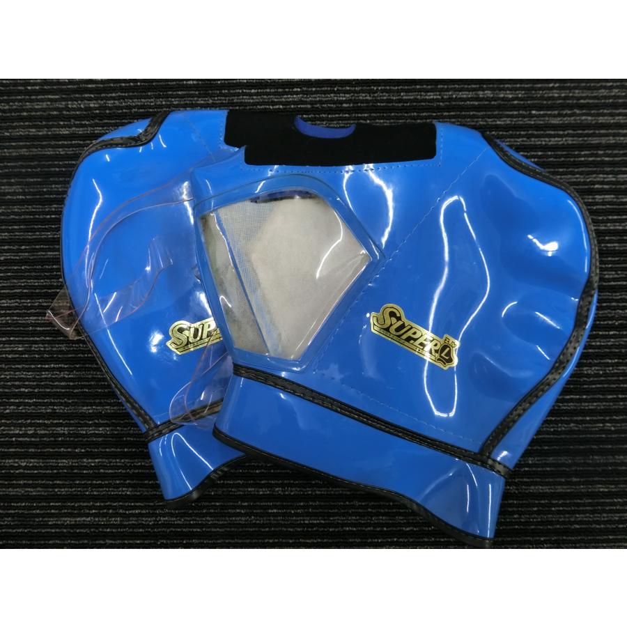 未使用 スーパーL SUPER L 単車用 ハンドルカバー 青 汚れ シミ 変色有