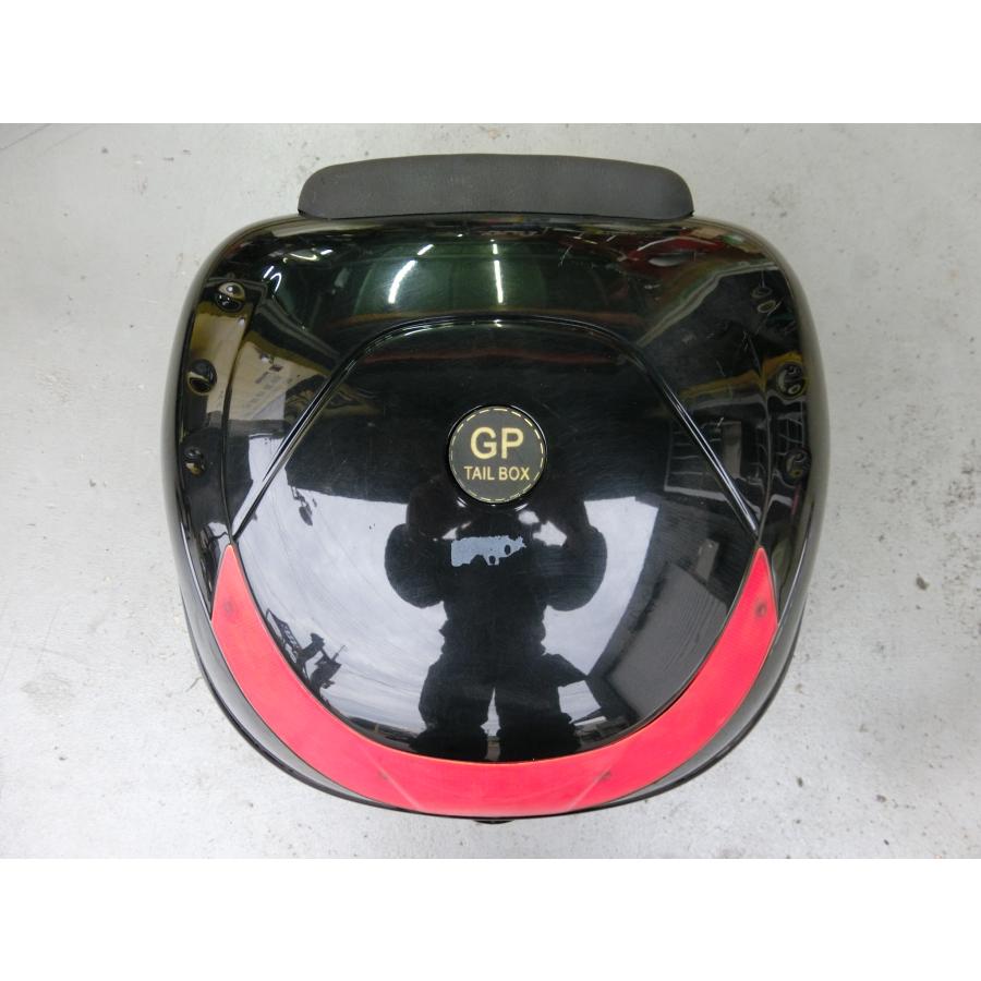 中古部品 GP TAILBOX リアボックス テールボックス トップケース 黒