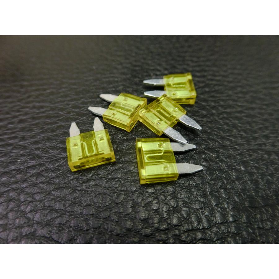 未使用 ミニヒューズ 20A 5個入り 管理No.39810 : ジャンクヤード