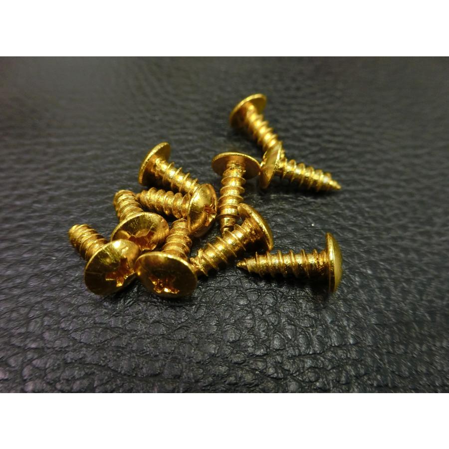 未使用 アルミビス 直径5mm 全長15mm 金 10本入り 管理No.39851