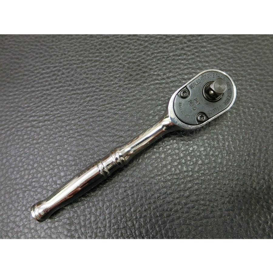 未使用品 スナップオン SNAP-ON 1/4SQシールドラチェット（72ギア）T72 管理No.40176｜junkyardchikuwa｜04