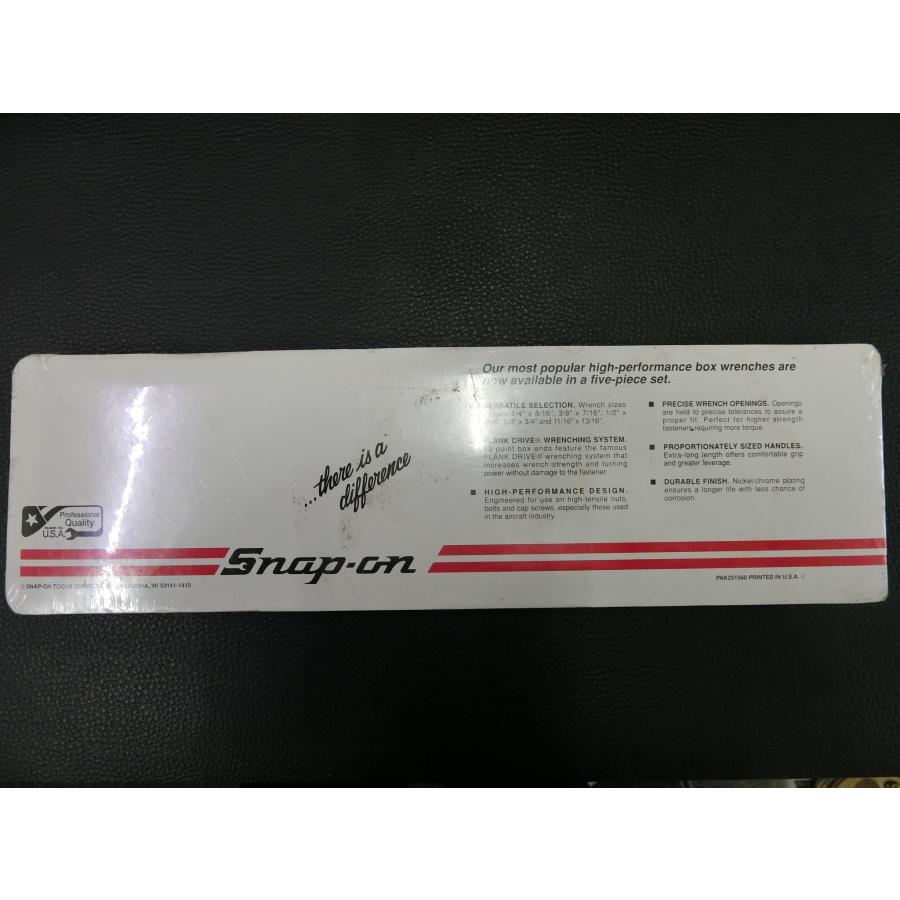Snap-on（スナップオン） 未使用品 SNAP-ON 5Piece 12Point ボックス