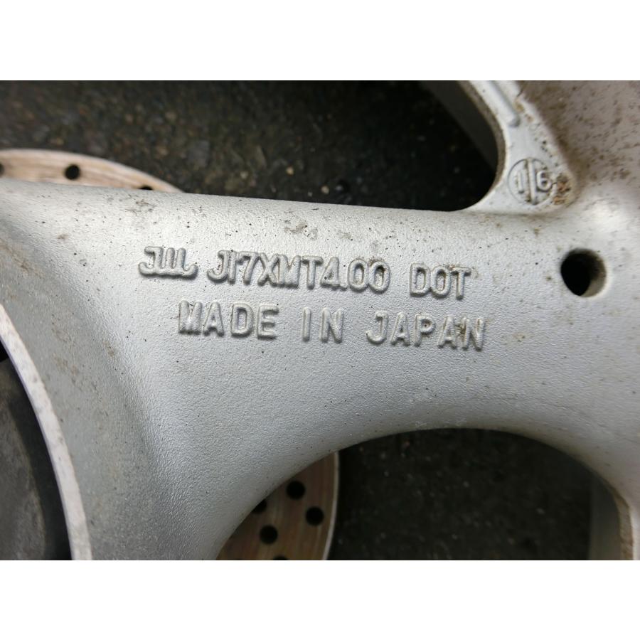 スズキ 中古 SUZUKI リアホイール ASAHI 1 BJM J17 × MT4.00 スズキ 中古 SUZUKI リアホイール ASAHI 1 BJM J17 × MT4.00