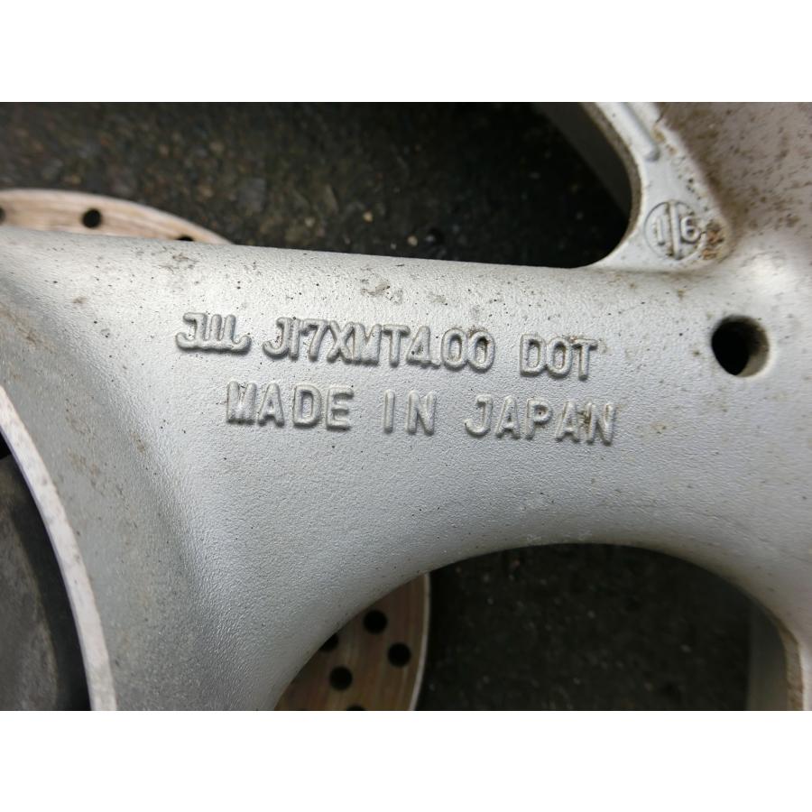 中古 スズキ SUZUKI リアホイール ASAHI 1 BJM J17 × MT4.00 管理No.40488｜junkyardchikuwa｜05