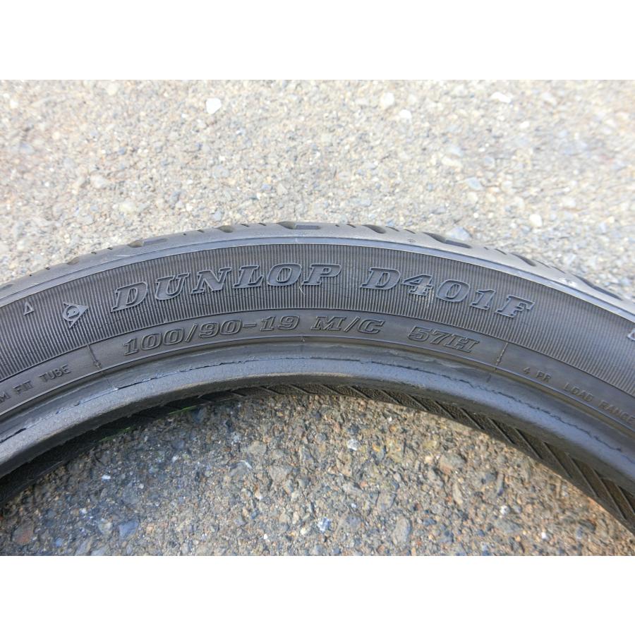 DUNLOP（ダンロップ） DUNLOP D401 100/90-19 M/C 57H ハーレーロゴ