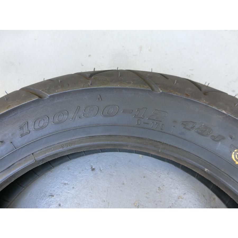 DUNLOP（ダンロップ） 中古 未使用品 DUNLOP K178 100/90-12 48J 長期