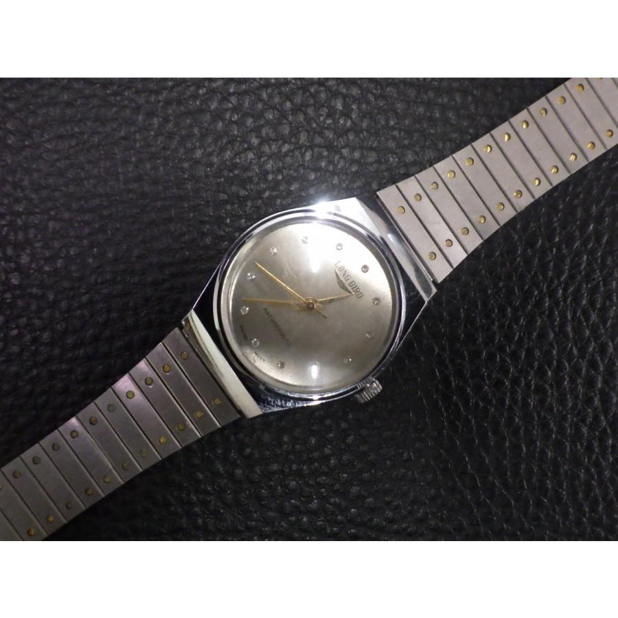 中古 ロングバード LONG BIRD 手巻き メンズ腕時計 ANTIMAGNETIC 中古 ロングバード LONG BIRD 手巻き メンズ腕時計 ANTIMAGNETIC