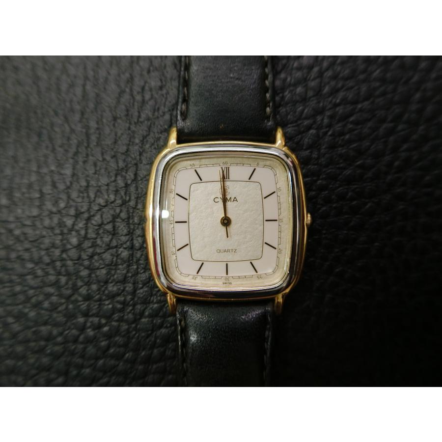 CYMA（シーマ） アナログ時計 3針 クォーツ 腕時計 型式: 719 ジャンク