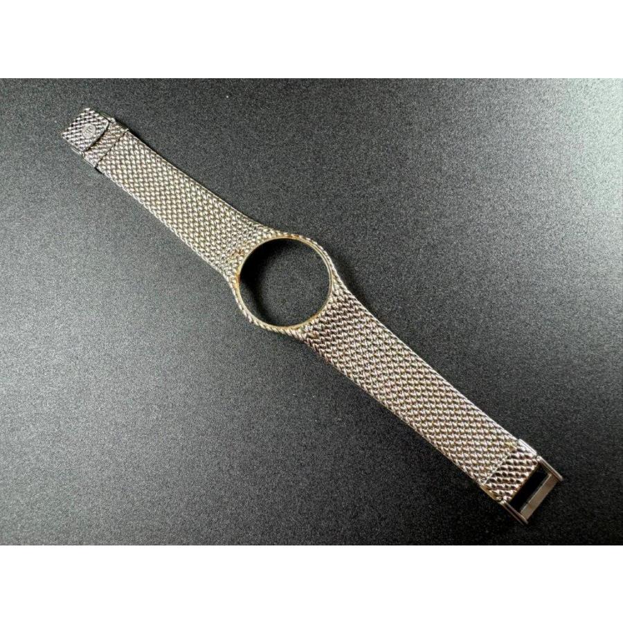 CREDOR 中古 セイコー クレドール SEIKO メンズ 編み込み ステンレス