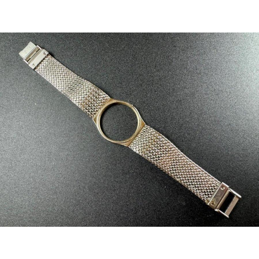 CREDOR 中古 セイコー クレドール SEIKO メンズ 編み込み ステンレス