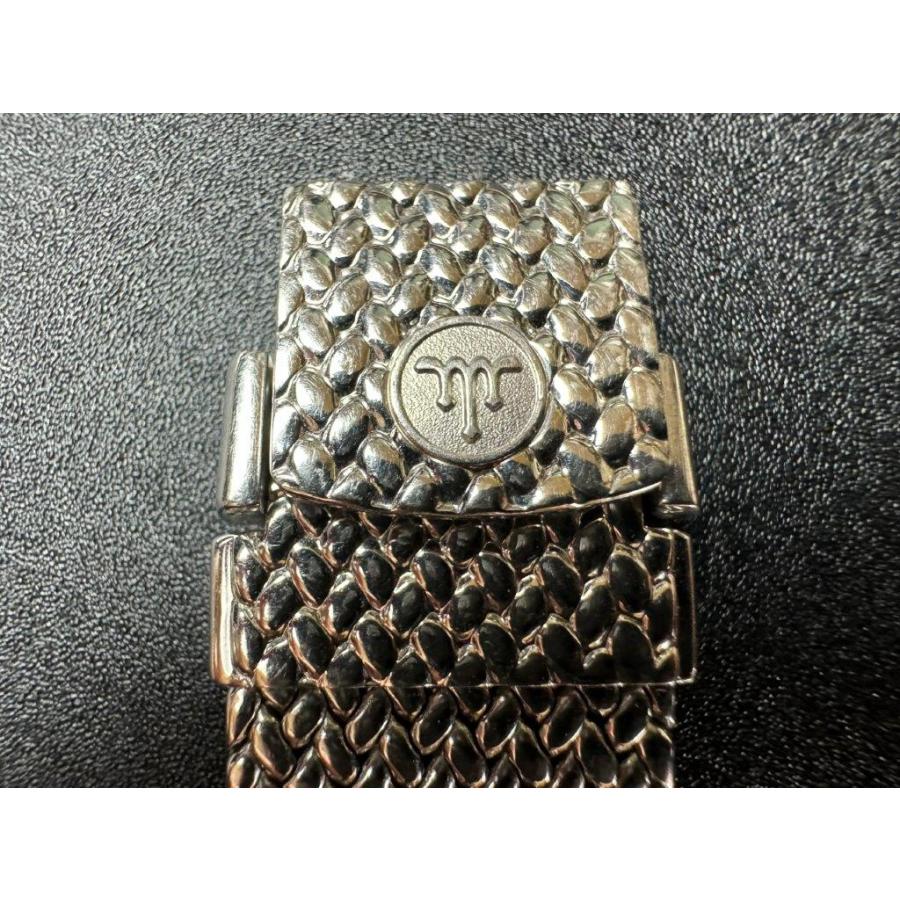 CREDOR 中古 セイコー クレドール SEIKO メンズ 編み込み ステンレス