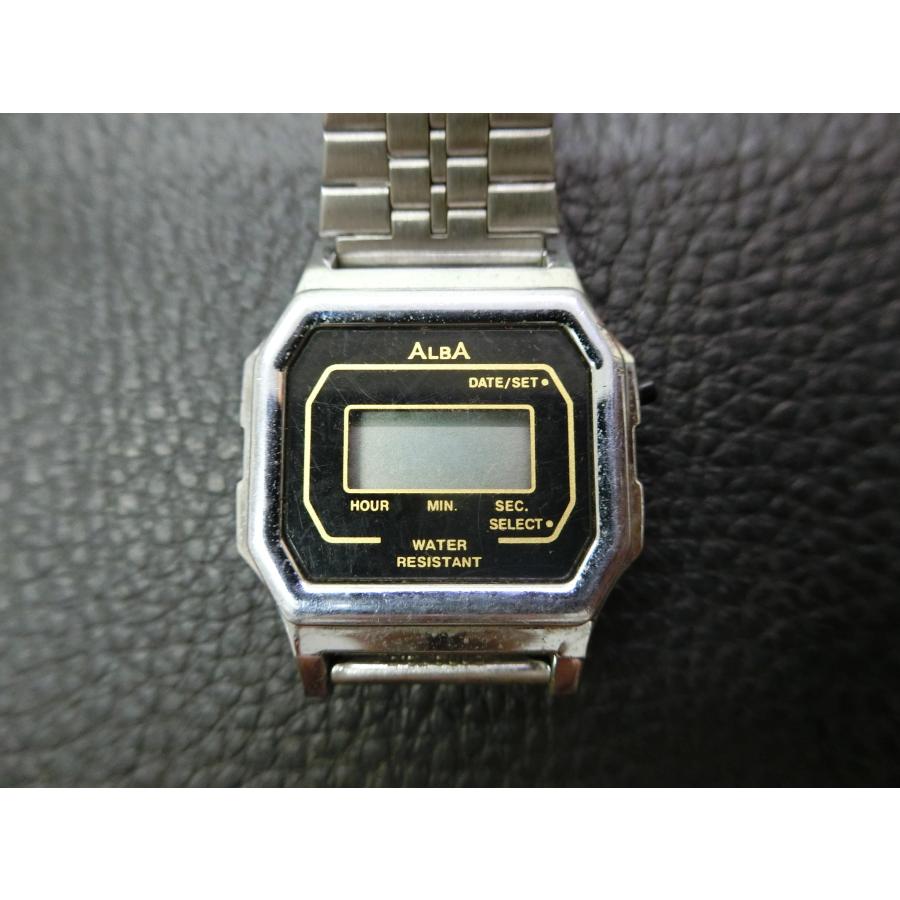 稼働品　SEIKO ALBA ツイン　アナデジ ALBA（SEIKO） セイコー SEIKO アルバ ALBA デジタル時計 クォーツ