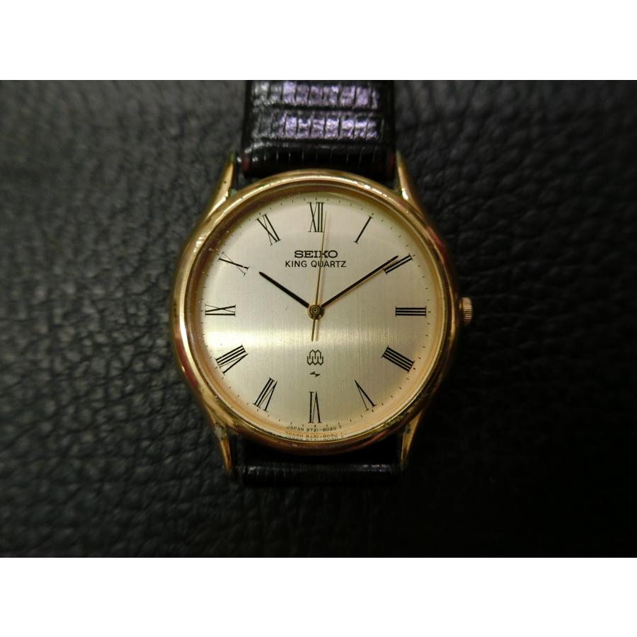 SEIKO セイコー キング クォーツ ク9721-8010 稼働品 SEIKO（セイコー） キングクォーツ KINGQUARTZ 腕時計 型式: 9721-8010