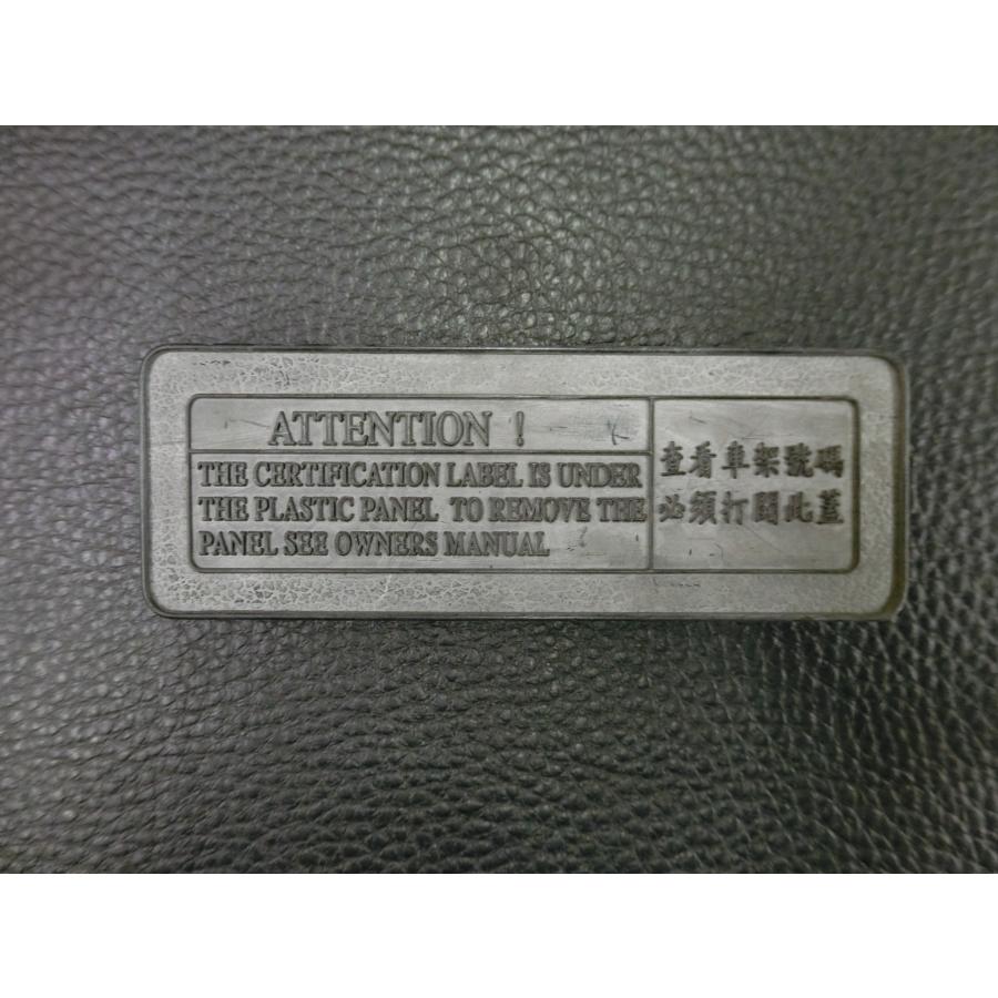 SYM 中古 純正部品 SYM X'PRO RV125 EFi LA12W FRAME NUMBER LID