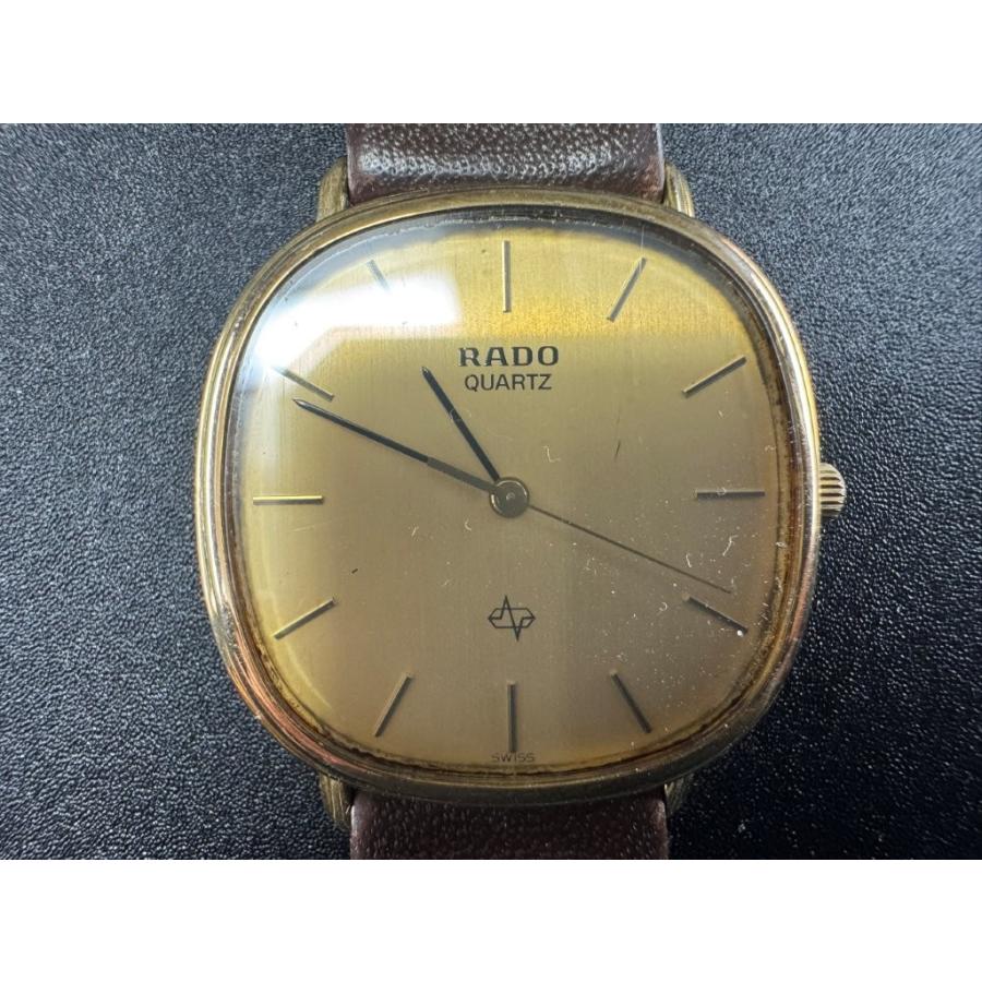 RADO（ラドー） 中古 アナログウォッチ ゴールド文字盤 クォーツ