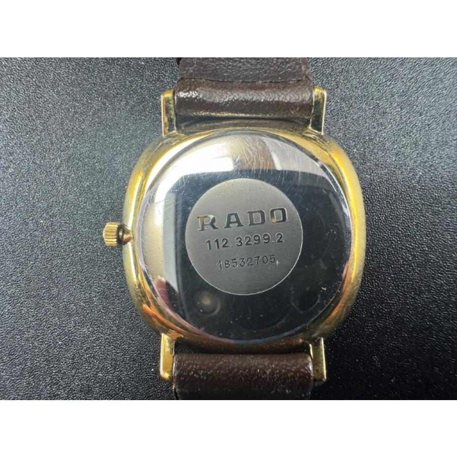 RADO（ラドー） 中古 アナログウォッチ ゴールド文字盤 クォーツ