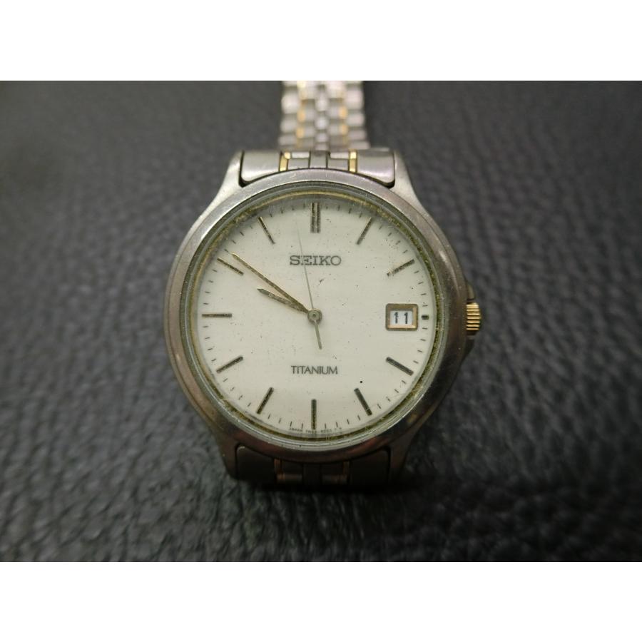 SEIKO（セイコー） チタニウム TITANIUM アナログ時計 3針 クォーツ