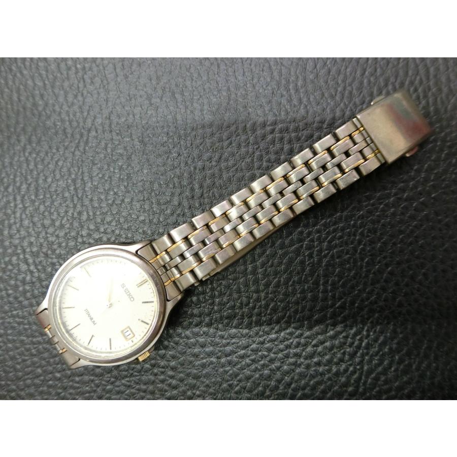 SEIKO（セイコー） チタニウム TITANIUM アナログ時計 3針 クォーツ 