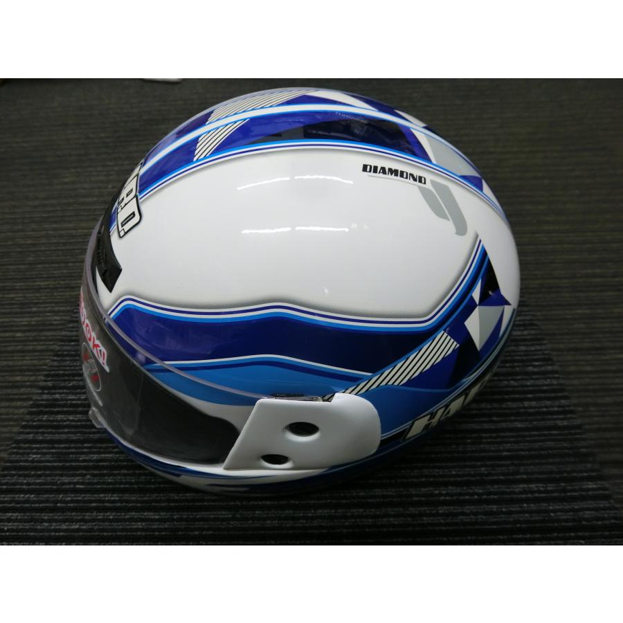 未使用 ハード HARD フルフェイス ヘルメット FULL FACE HELMET 白