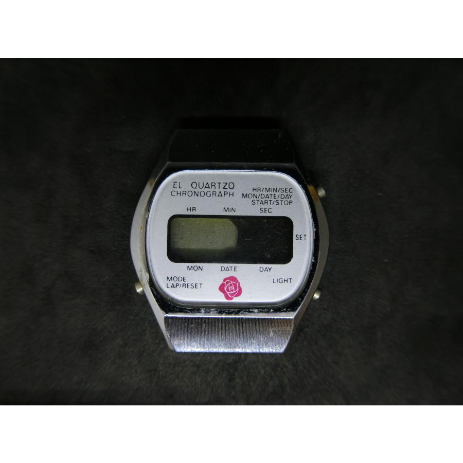 CENTURY クォーツ腕時計 ヴィンテージ オールドデジタル 時計 EL QUARTZO クロノグラフ