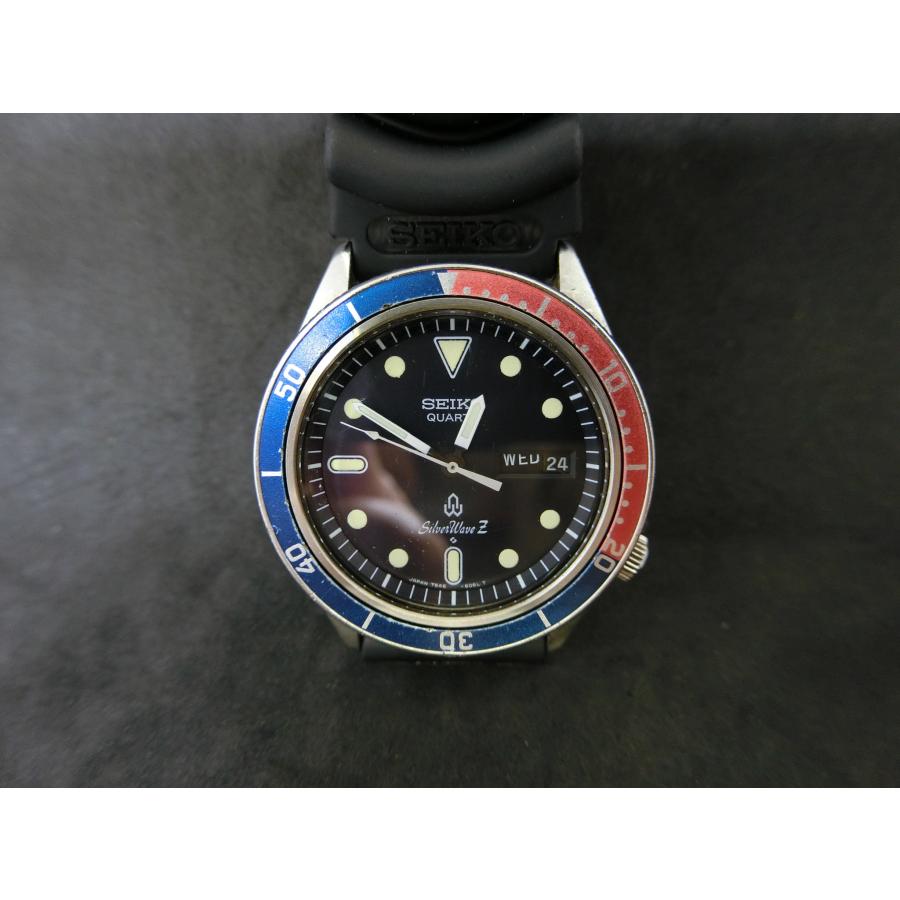 SEIKO（セイコー） ダイバーズウォッチ ペプシベゼル シルバー