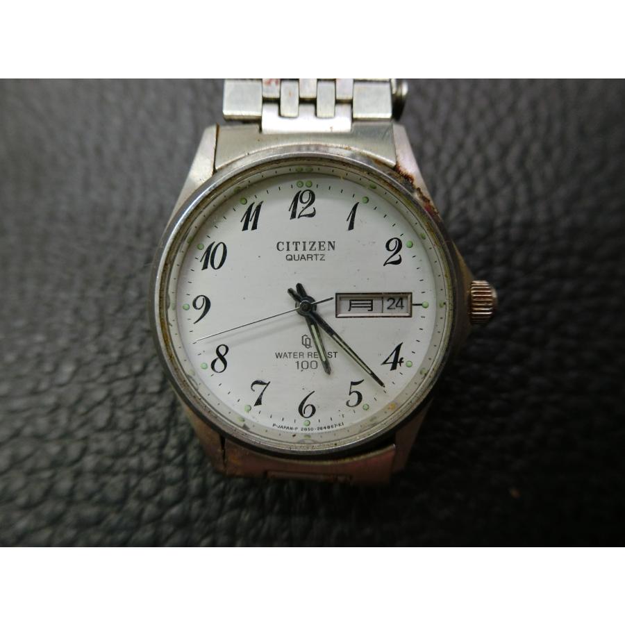 d*g様 セイコー シチズン腕時計 3個 ジャンクセット CITIZEN（シチズン） クォーツ QUARTZ CQ アナログ時計 3針 デイデイト