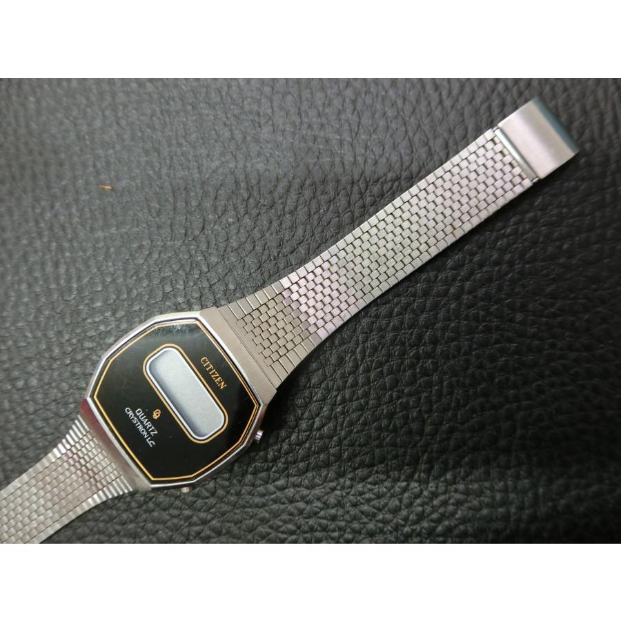 稼働品　CITIZEN クリストロン　デイデイト　スクエア　腕時計　メンズ 稼働品 CITIZEN クリストロン デイデイト スクエア 腕時計