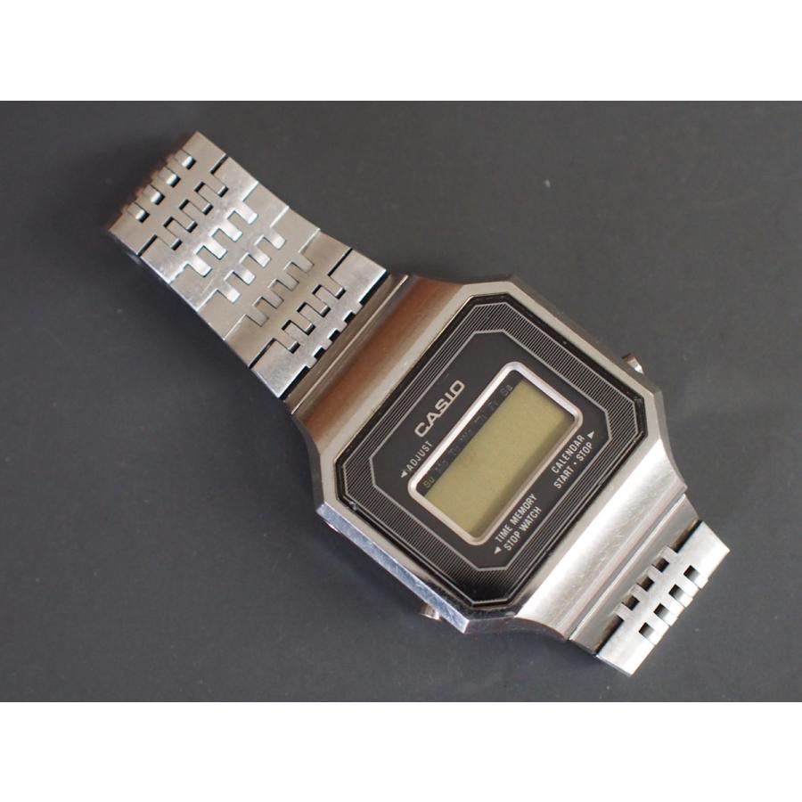 ヴィンテージ スペースエイジ 初期デジタル カシオ CASIO カシオトロン CASIOTRON S-18 LCD デジタル クォーツ 管理No.5078｜junkyardchikuwa｜02