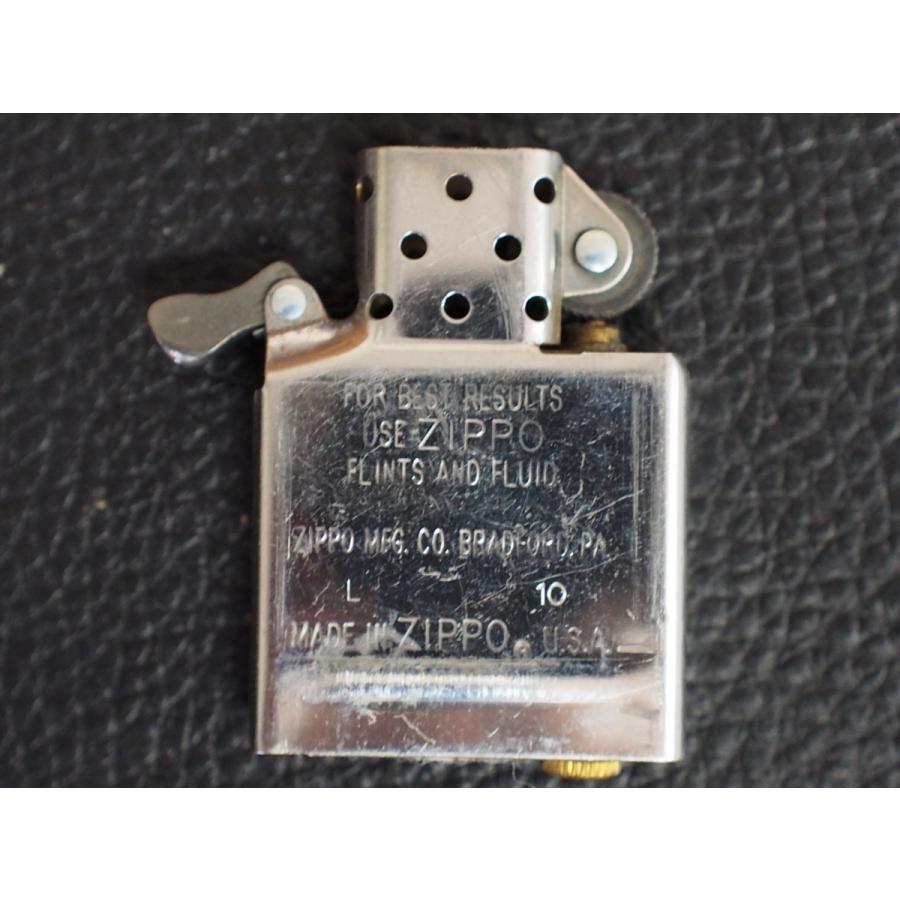 レア物 定番 ジッポー ZIPPO 2010年式 ジッポーエンブレム 刻印 ケース: 10 K インサイドユニット: 10 L 管理No.0054｜junkyardchikuwa｜07