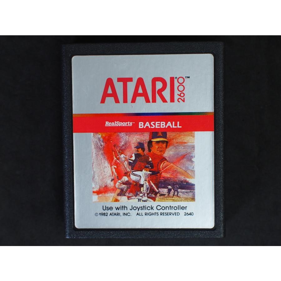 アタリ アタリ2600 ゲーム カセット リアルスポーツ ベースボール