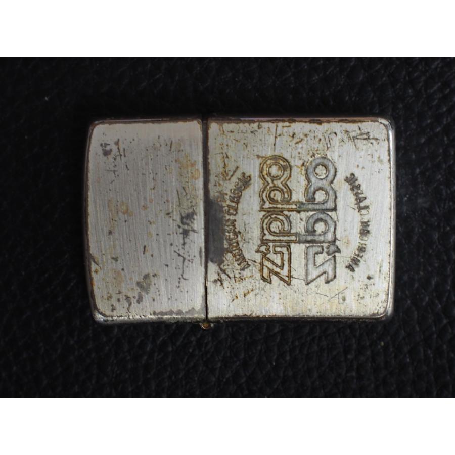 ZIPPO 中古 ジッポー 1989年式 ジッポーエンブレム 刻印 ケース: V G 