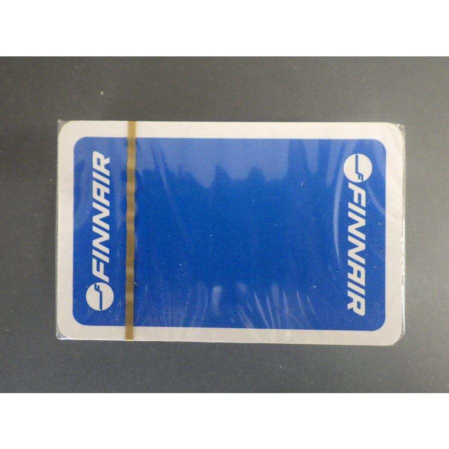 フィンエアー　機内販売2点セット モデルプレーン　プレイングカード レア フィンエアー フィンランド航空 FINNAIR PLAYING CARDS