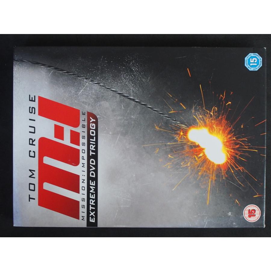 海外版DVD PAL方式  DVD movie ミッション:インポッシブル Mission:Impossible M:I-2 M:i:III EXTREME DVD TRILOGY Tom Cruise 管理No.7671｜junkyardchikuwa