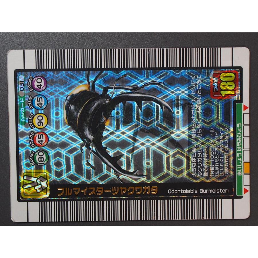 ムシキング　ブルマイスターツヤクワガタ ムシキング】ブルマイスターツヤクワガタ（031） - メルカリ