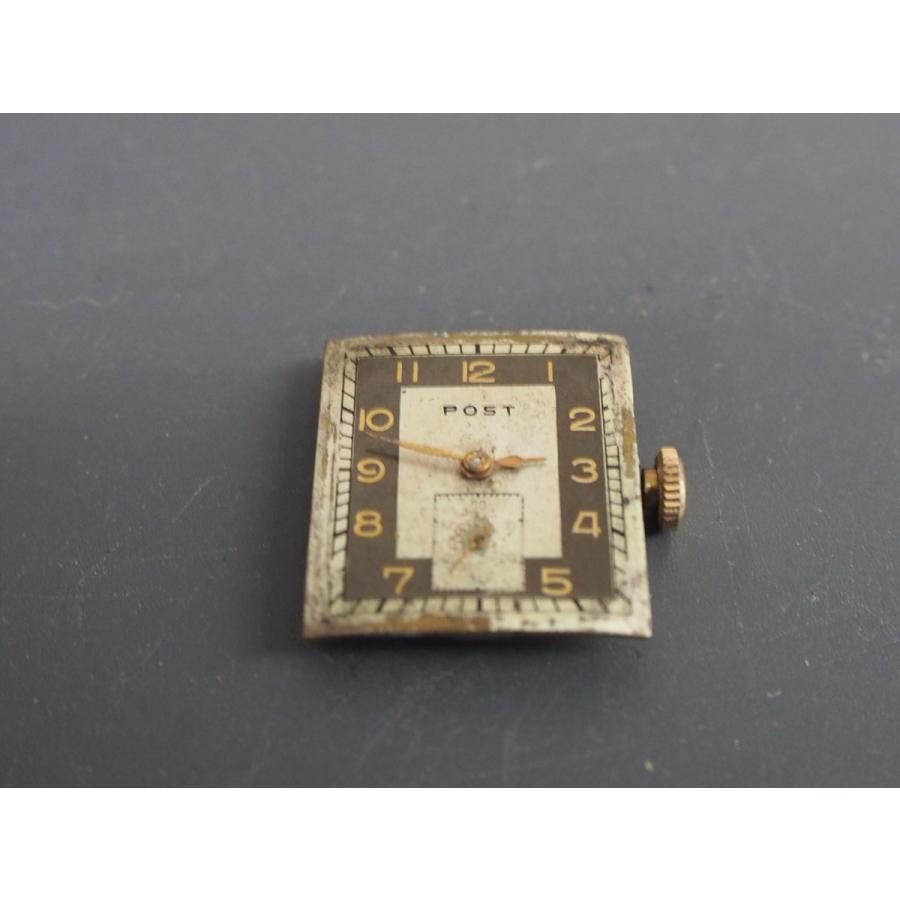 希少 ヴィンテージ ポスト POST アナログ 手巻 時計 17石 Cal: 90A