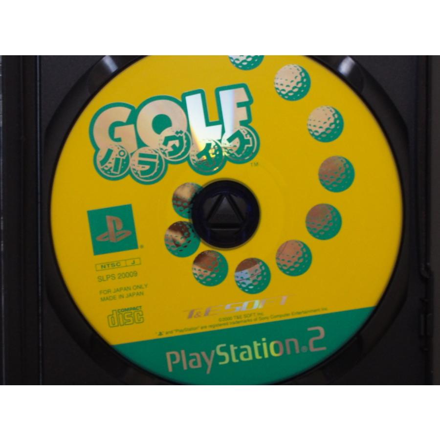 希少 名作 SONY PlayStation2 プレイステーション2 T&E SOFT GOLF ゴルフパラダイス SLPS20009 管理No.9228｜junkyardchikuwa｜04