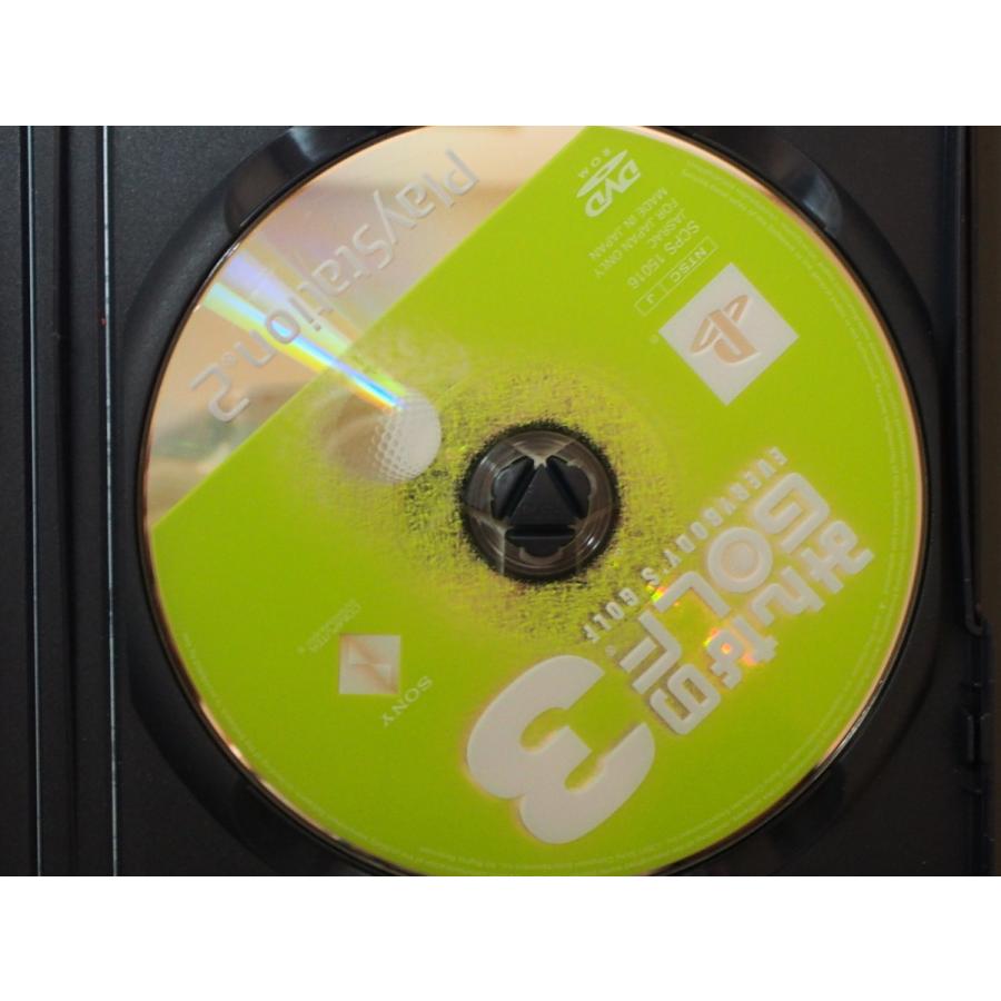 希少 名作 SONY PlayStation2 プレイステーション2 ソニー みんなのゴルフ GOLF3 EVERYBODEY'S GOLF3 SCPS15016 管理No.9389｜junkyardchikuwa｜04