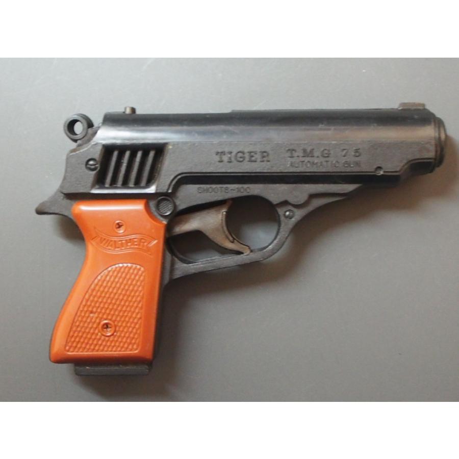 昭和レトロ 駄菓子屋 タイガー TIGER TMC75 ワルサー P-38 Walther P38 トイガン 銀玉鉄砲 モデルガン ピストル 日本製 管理No.9477｜junkyardchikuwa｜04