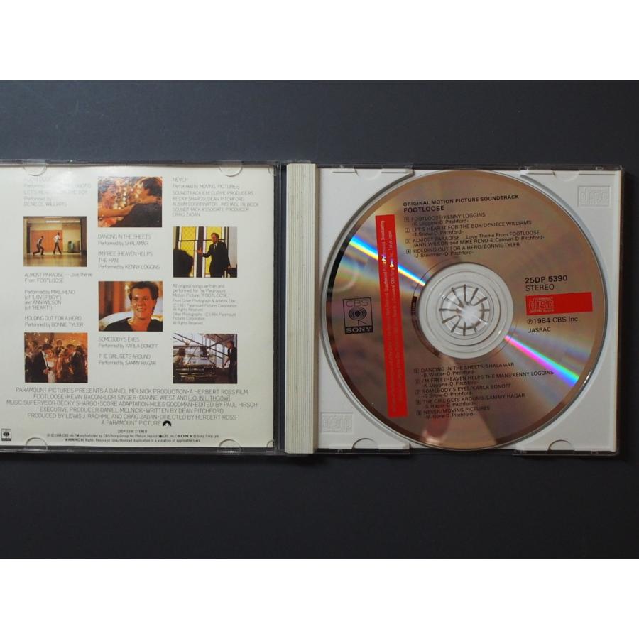 中古CD CBS SONY フットルース FOOTLOOSE ケニー・ロギンス デニース